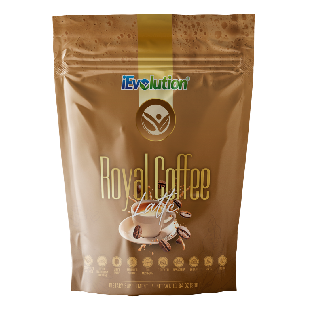 Royal Coffee Latte — Adaptogenic Mushroom Blend